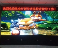 浙江紹興某政府機關液晶拼接屏